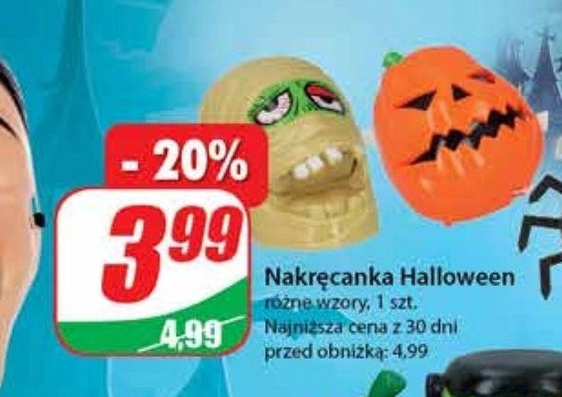 Nakr臋canka halloween promocja