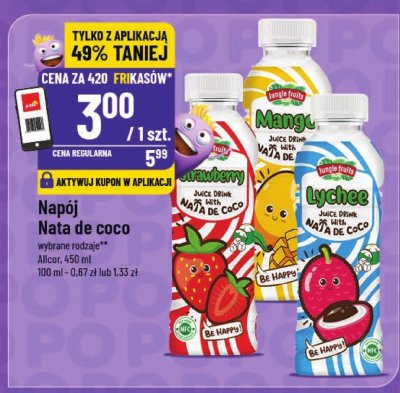 Napój Nata de coco promocja w POLOmarket