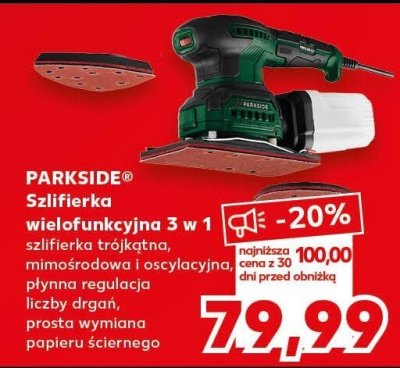 Szlifierka wielofunkcyjna 3 w 1 promocja w Kaufland