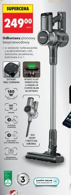 Odkurzacz pionowy bezprzewodowy  promocja w Biedronka