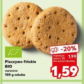 Pieczywo owsiane fińskie bio Bio organic promocja