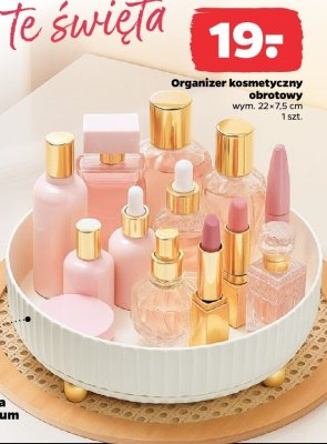 Organizer kosmetyczny obrotowy promocja w Netto