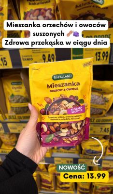 Mieszanka orzechów i owoców suszonych promocja w Kaufland