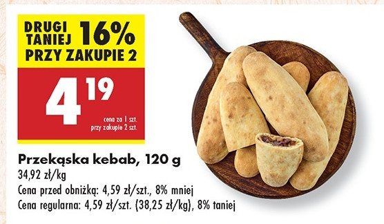Przekąska kebab promocja
