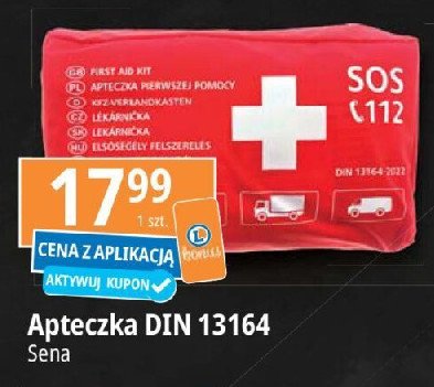 Apteczka pierwszej pomocy din 13164 Sena promocja w Leclerc