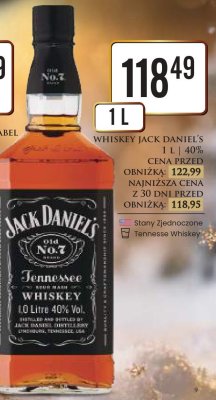 Whiskey promocja w Dino