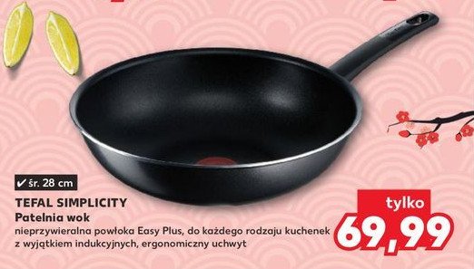 Wok simplicity 28 cm Tefal promocja