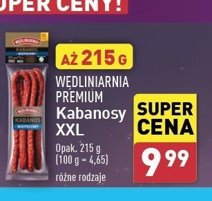 Kabanosy wieprzowe Wędliniarnia premium promocja