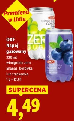 Napój gazowany truskawka 330 ml promocja w Lidl