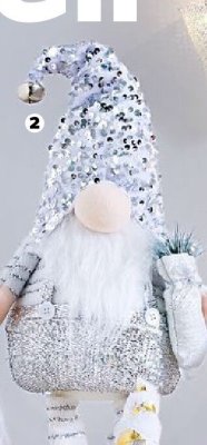 Świąteczny krasnal LED promocja w Netto