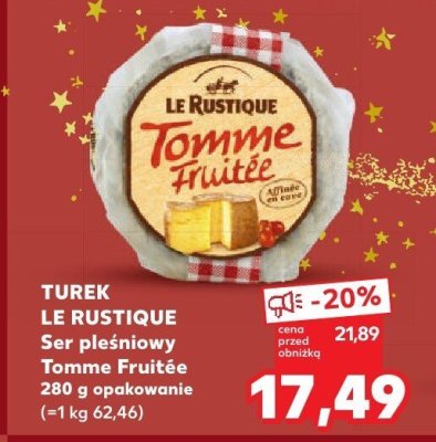 Ser pleśniowy Tomme Fruitée promocja w Kaufland