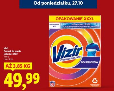 Proszek do prania Vizir promocja w Lidl