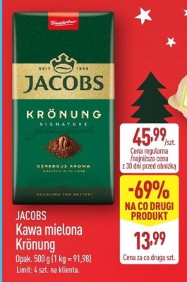 Kawa mielona Krönung  promocja w Aldi