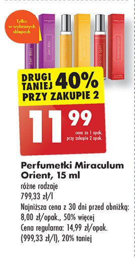 Woda perfumowana wonder secret Miraculum promocja