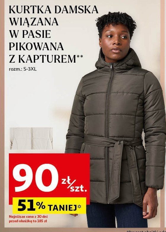 Kurtka damska pikowana s-3xl promocja