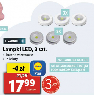Lampki led Livarnolux promocja