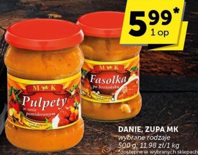 Danie zupa MK promocja w Groszek