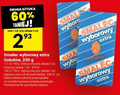 Smalec wyborowy extra Sokołów promocja w Twój Market