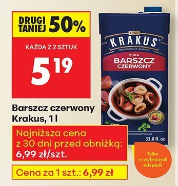 Od poniedziałku, Z ladą tradycyjną, strona 52 promocja w Biedronka