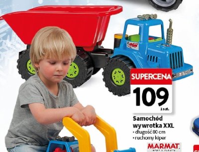 Samochód wywrotka XXL MARMAT promocja w Intermarche