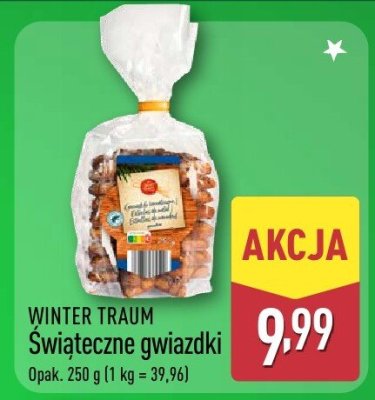Świąteczne gwiazdki Winter Traum promocja w Aldi