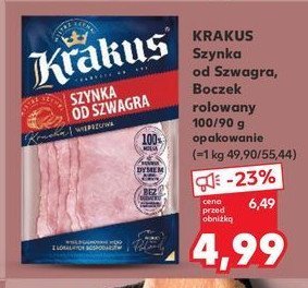 Boczek rolowany od szwagra Krakus animex promocja