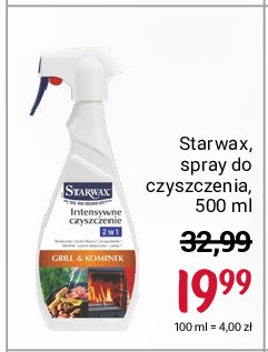 Spray intensywne czyszczenie grill & kominek Starwax promocja