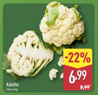 Kalafior promocja w Aldi