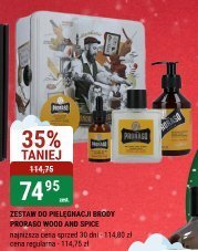 Zestaw do pielęgnacji brody Proraso Wood and Spice promocja w bi1