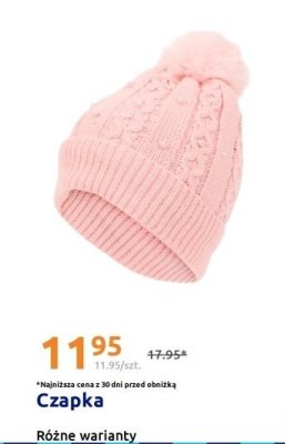 Czapka promocja w Action