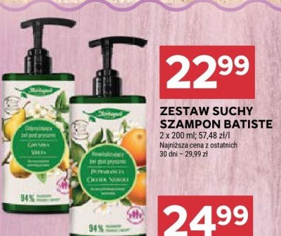 Zestaw suchy szampon Batiste promocja w Stokrotka
