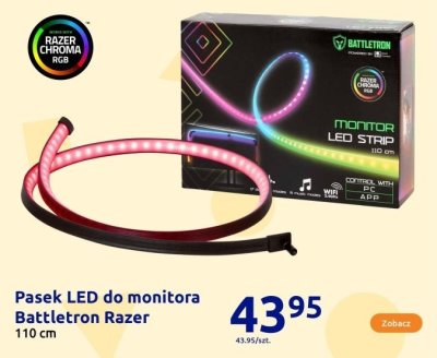 Pasek LED do monitora Razer  promocja w Action