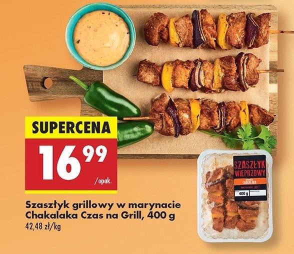 Szasz艂yk grillowy w marynacie chakalaka Czas na grill promocja