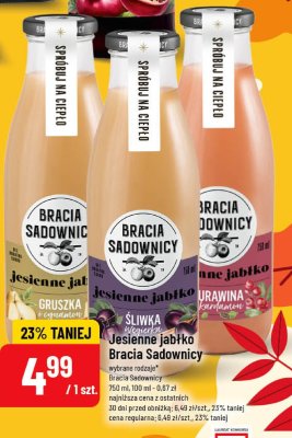 Sok Jesienne jabłko, wybrane rodzaje promocja w POLOmarket