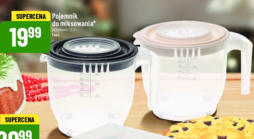 Pojemnik do miksowania 2.2 l promocja w POLOmarket