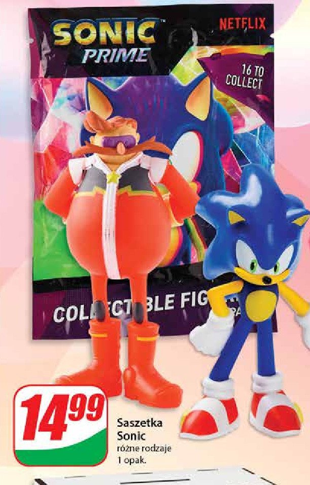 Figurka sonic Cobi promocja