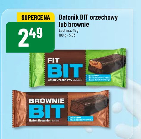 Baton brownie Fit bit promocja