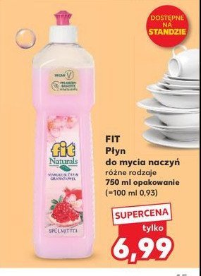 Płyn do mycia naczyń granat Fit promocja w Kaufland