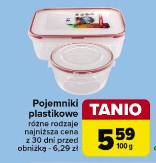 Pojemniki plastikowe promocja