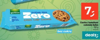 Ciastka z kawałkami czekolady Gullon promocja w Dealz
