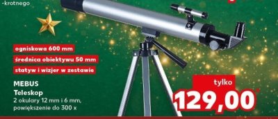 Teleskop 2 okulary 12 mm i 6 mm promocja w Kaufland