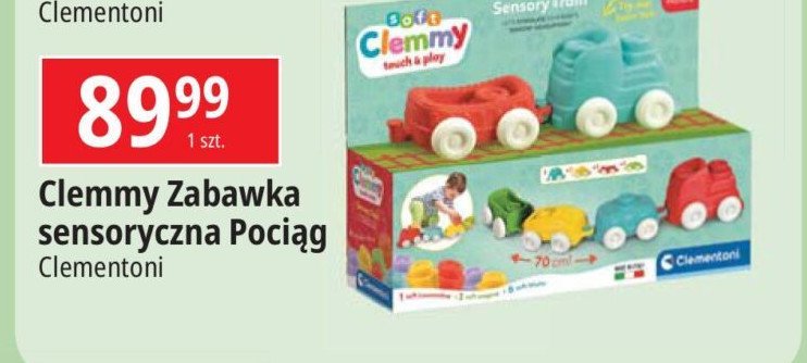 Pociąg clemmy Clementoni promocja