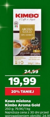 Kawa mielona Aroma Gold 250 g promocja w Netto