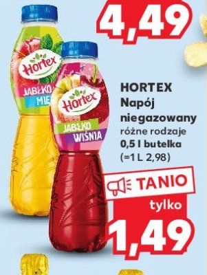 Napój jabłko-mięta Hortex promocja