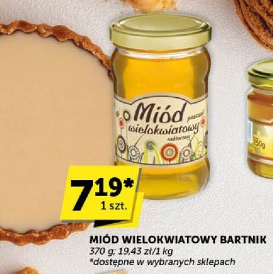 Miód wielokwiatowy Bartnik promocja w Groszek