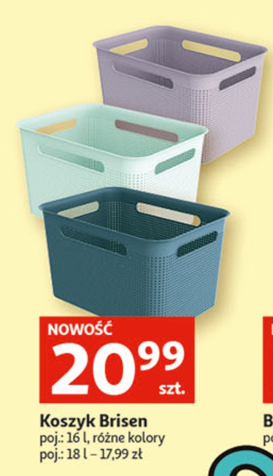 Kosz brisen 16l Rotho promocja