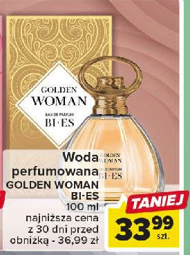 Woda perfumowana Bi-es golden woman promocja
