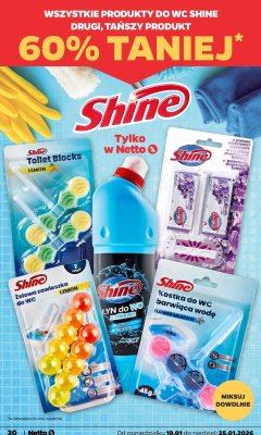 Wszystkie produkty WC Shine DRUGI -60% promocja w Netto