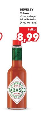 Tabasco różne rodzaje promocja w Kaufland