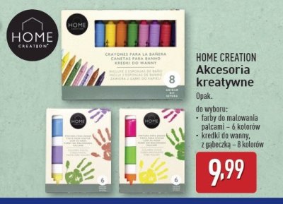 Farby do malowania palcami Home creation promocja